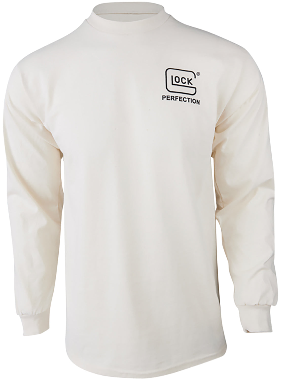 Glock Branded Born In Austria Long Sleeve Shirt Tan Size XL