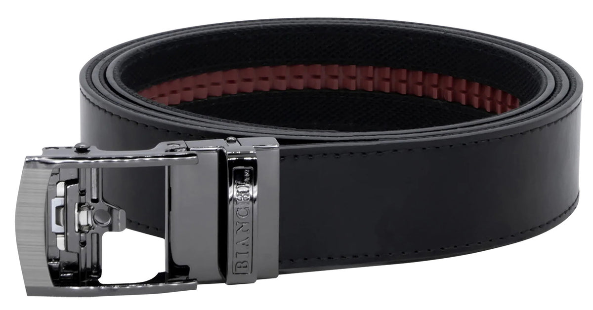 Bianchi B13 Black Leather NextBelt EDC 1-1/2" Buckle Closure