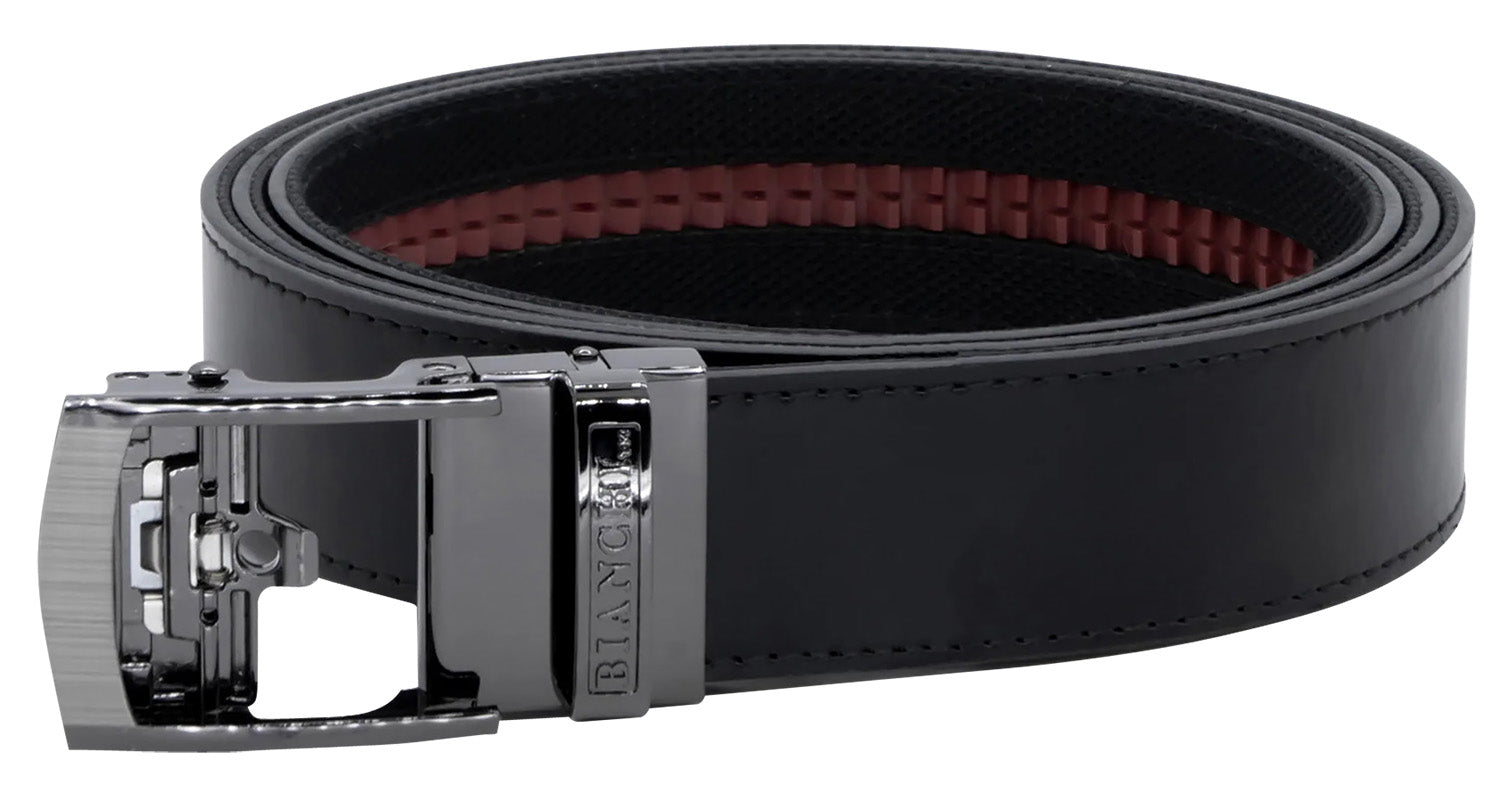 Bianchi B13 Black Leather NextBelt EDC 1-1/2" Buckle Closure