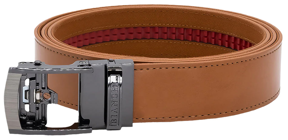 Bianchi B13 Tan Leather NextBelt EDC 1-1/2" Buckle Closure