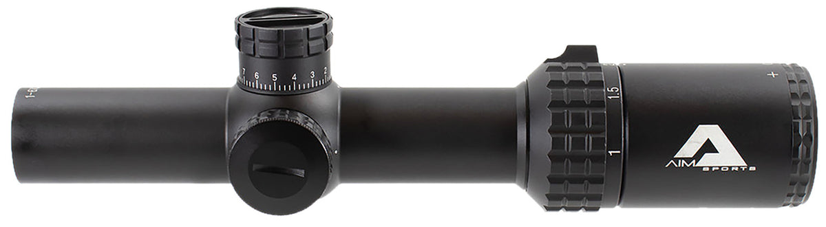 Aim Sports Alpha 6 CQ1-MOA 1-6x 24mm Black Anodized Riflescope