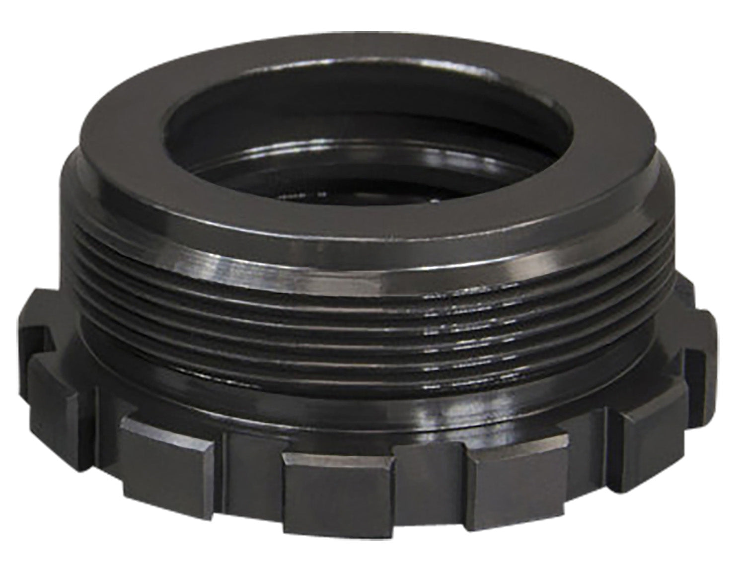 Yankee Hill Kurz QD Adapter 1-3/8"-24 for Phantom Suppressor Mount – 17-4 Stainless, Matte Black