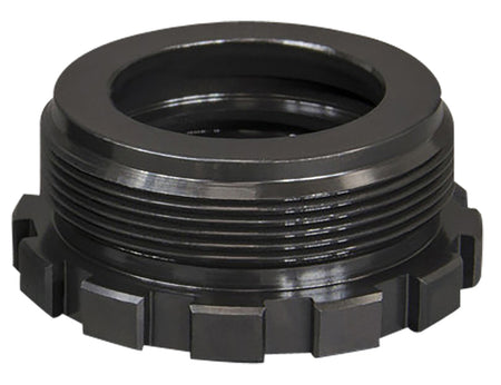 Yankee Hill Kurz QD Adapter 1-3/8"-24 for Phantom Suppressor Mount – 17-4 Stainless, Matte Black