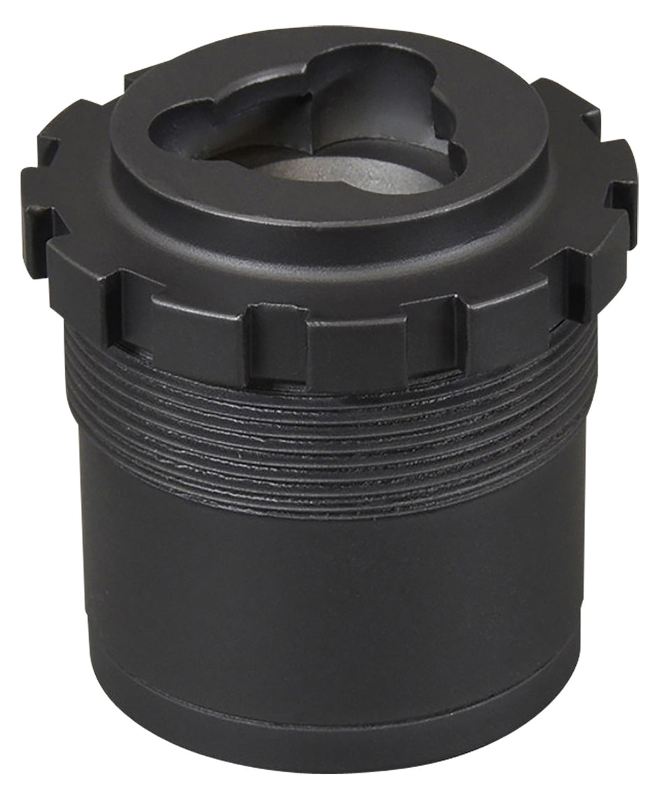 Yankee Hill 2050 3-Lug Heavy Duty Mount Adapter 1-3/8"-24 tpi Stainless Steel/Aluminum
