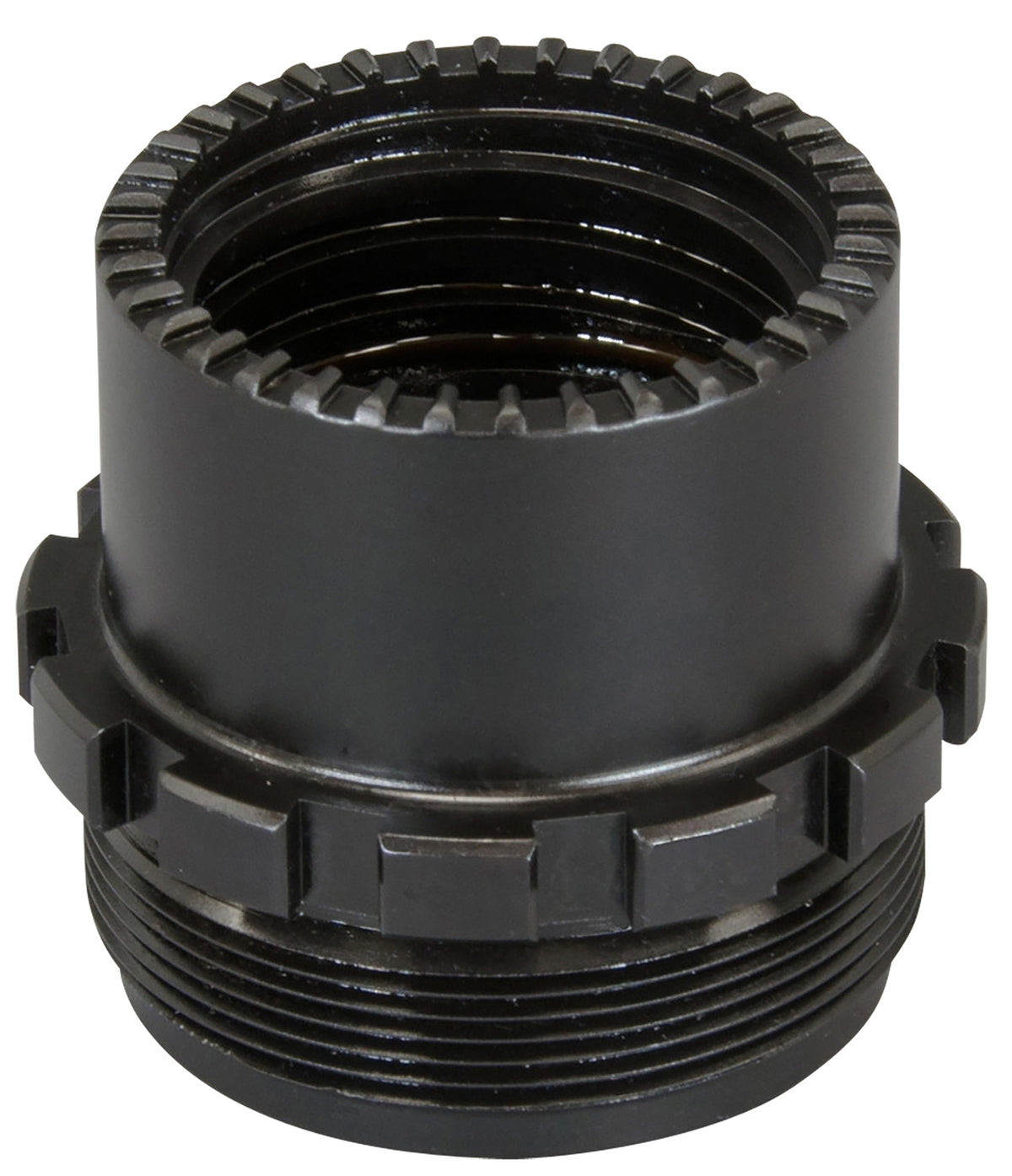 Yankee Hill 3060 Quick-Detach Suppressor Adapter 1-3/8"-24 tpi Stainless Steel Matte Black