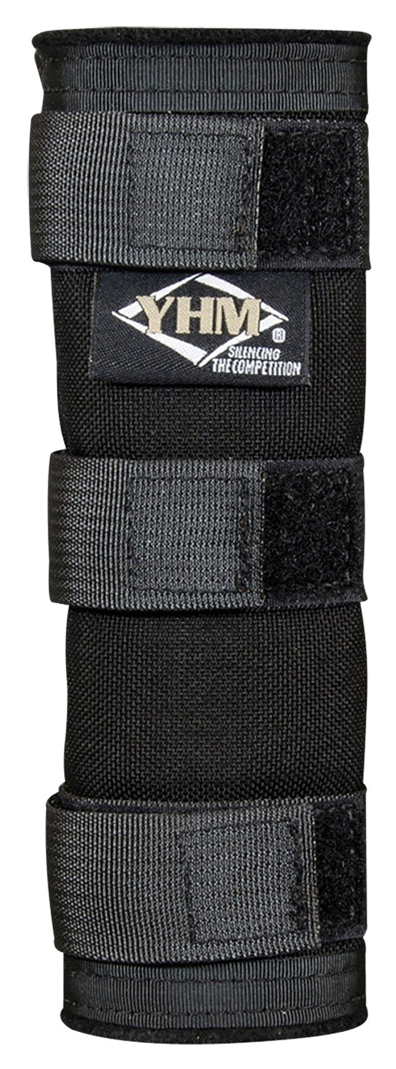 Yankee Hill HTP68 6.875" Suppressor Protective Cover Black Nylon with Locking Straps