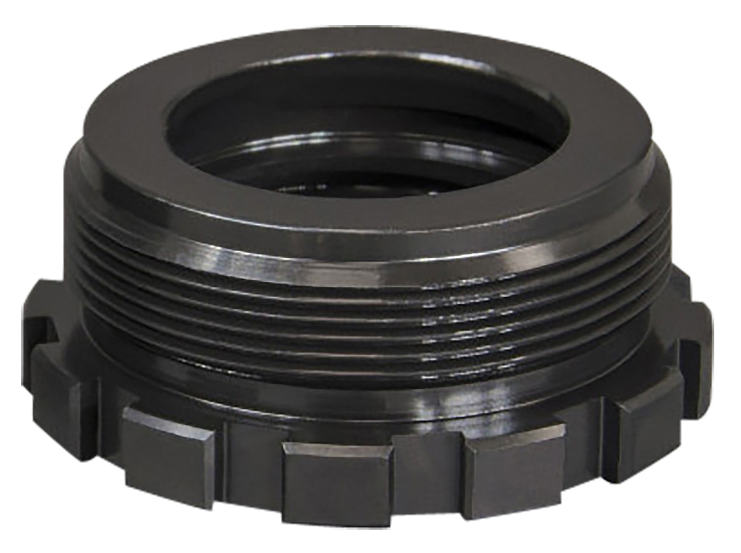 Yankee Hill 3051TI Kurz Lightweight QD Suppressor Adapter Titanium 1-3/8"-24 tpi Black