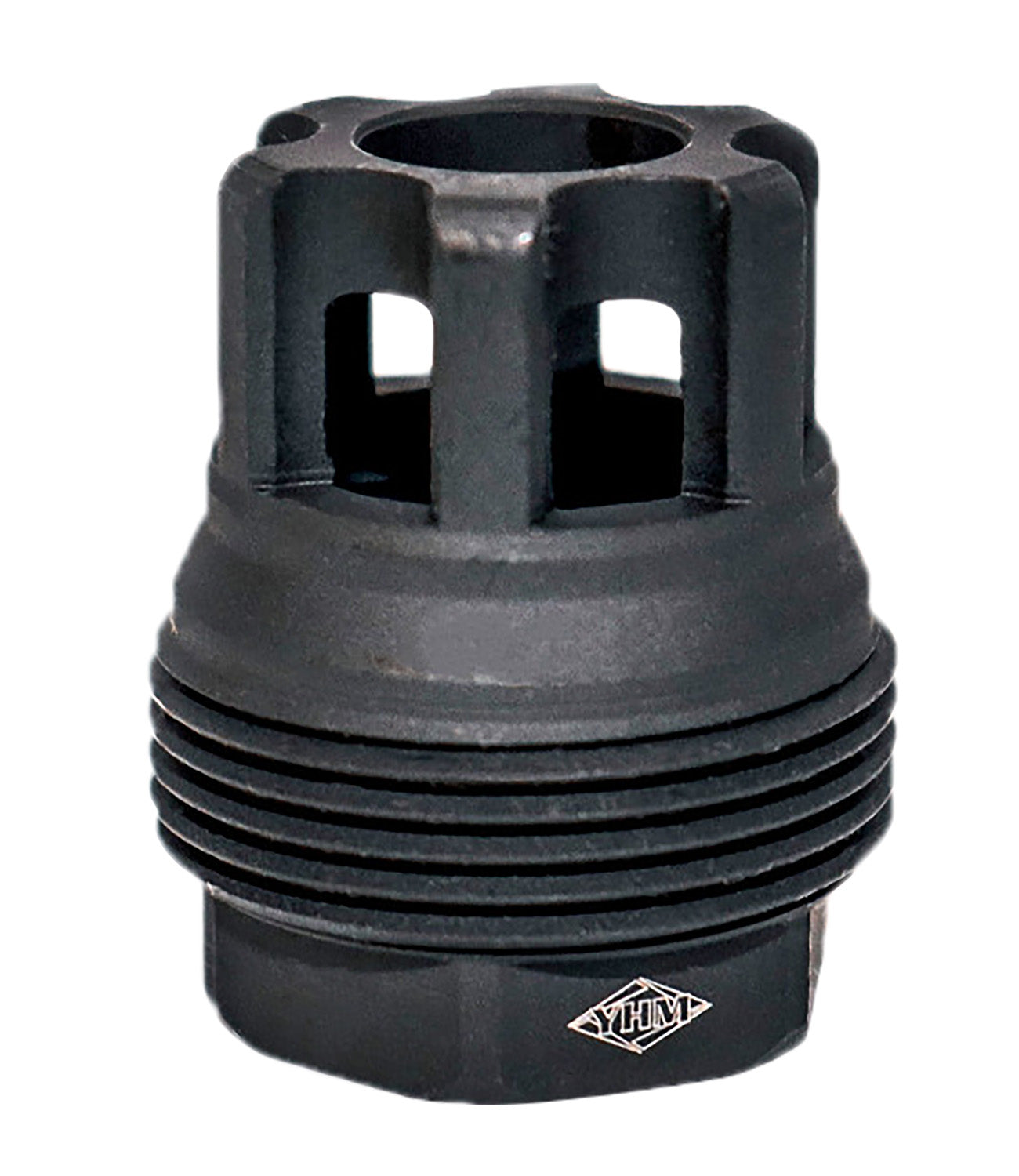 Yankee Hill sRx QD Mini Muzzle Brake Phosphate Steel 5/8"-24 tpi 9mm 1.10" OAL sRx Adapter
