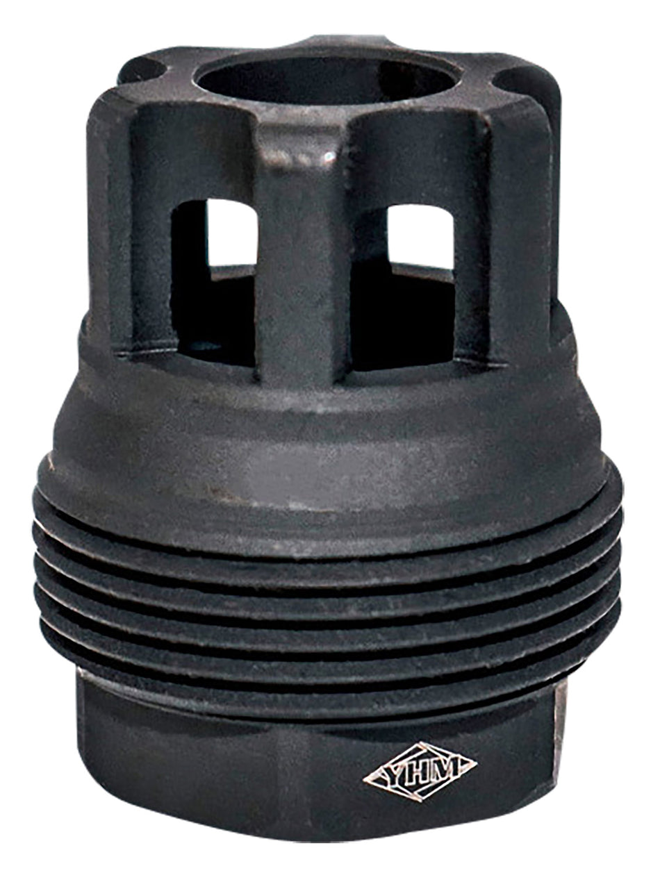 Yankee Hill sRx QD Mini Muzzle Brake Phosphate Steel 1/2"-28 tpi 9mm 1.10" OAL sRx Adapter