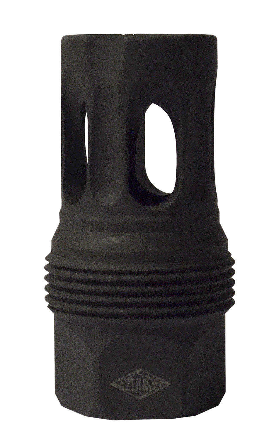 YHM sRx Short QD Flash Hider Black Phosphate Steel 5/8"-32 TPI for sRx Adapter System
