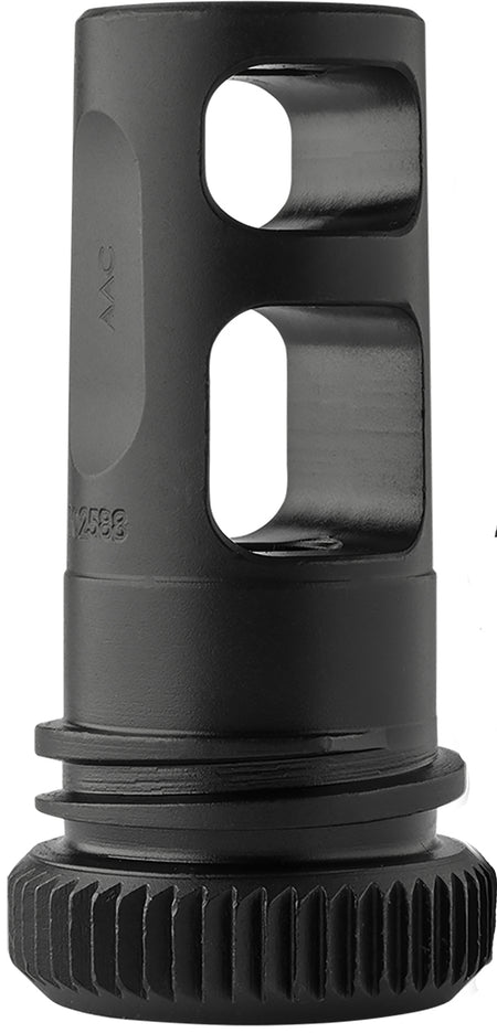 AAC BlackOut Muzzle Brake 22 Cal 1/2"-28 tpi Black Steel 51T Mount 64132