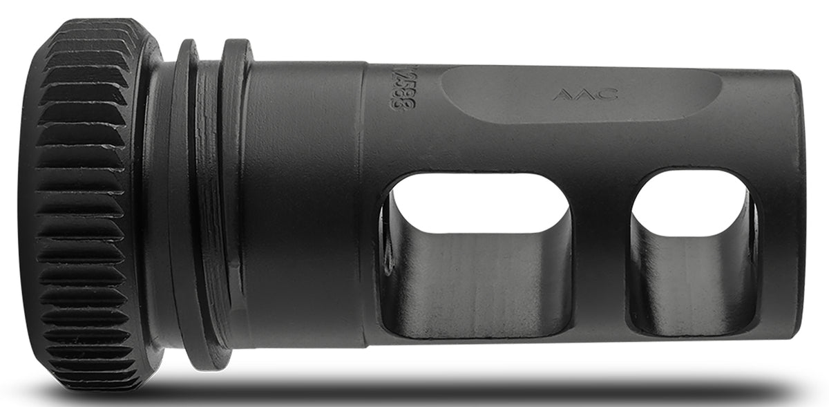 AAC BlackOut Muzzle Brake 30 Cal 5/8"-24 tpi Black Steel 51T Mount 64178