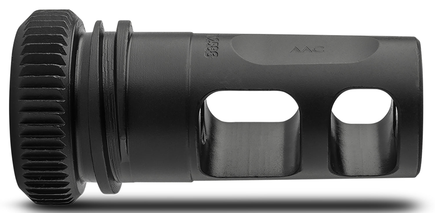 AAC BlackOut Muzzle Brake 30 Cal 5/8"-24 tpi Black Steel 51T Mount 64178