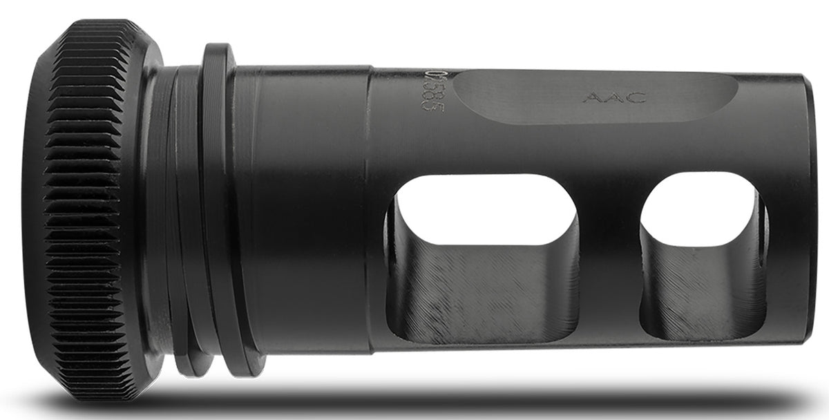 AAC BlackOut Muzzle Brake 30 Cal 5/8"-24 tpi Black Steel MK13-SD 90T Mount 64133