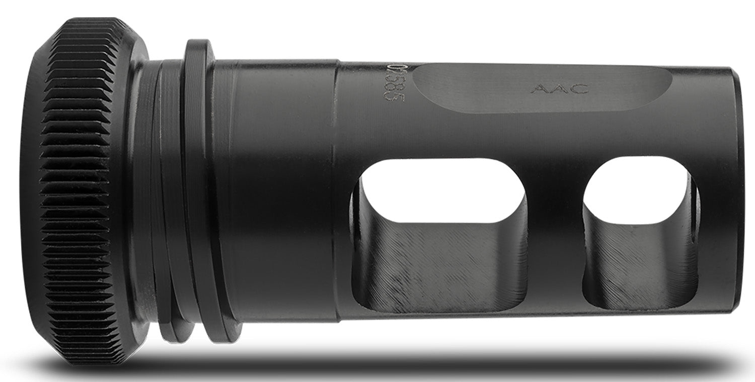 AAC BlackOut Muzzle Brake 30 Cal 5/8"-24 tpi Black Steel MK13-SD 90T Mount 64133