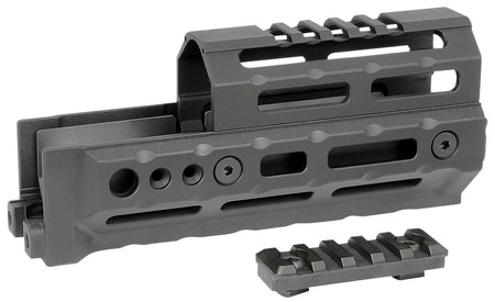 Midwest Industries AK-47/AK-74 Alpha Drop-In Aluminum M-LOK Handguard 6" Black Anodized