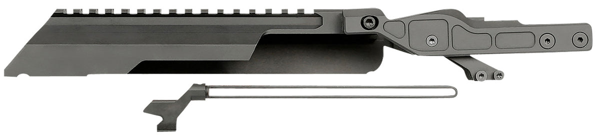 Midwest Industries MIAKALPHARTC AK Alpha Railed Top Cover Anodized Aluminum for Alpha Series Handguards