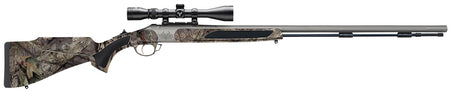 Traditions R5561150616 Vortek StrikerFire 45 Cal 209 Primer 28", Stainless Barrel/Rec, Mossy Oak Break-Up Country Synthetic Furniture, 3-9x40mm Scope