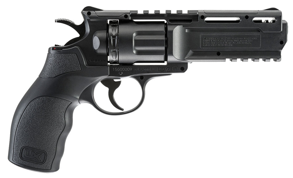 Umarex Brodax CO2 Air Revolver 177 Cal Black Polymer 10rd Tactical Rail Ready