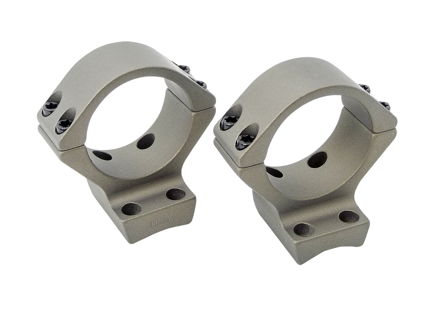 Talley SB830735 Smoked Bronze Cerakote 34mm Scope Mount/Ring Combo Fits X-Bolt Low Rings