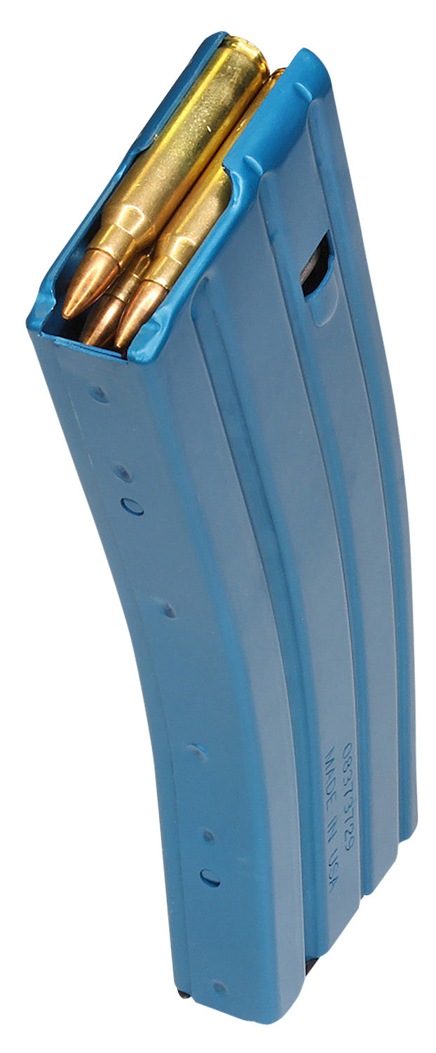 DuraMag Speed Aluminum AR-15 20-Round .300 BO/.223/5.56 Magazine Blue