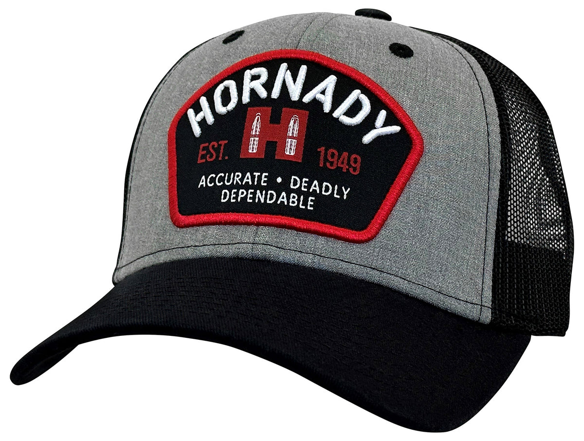 Hornady Gear Gray Hornady Logo Patch Model 30220