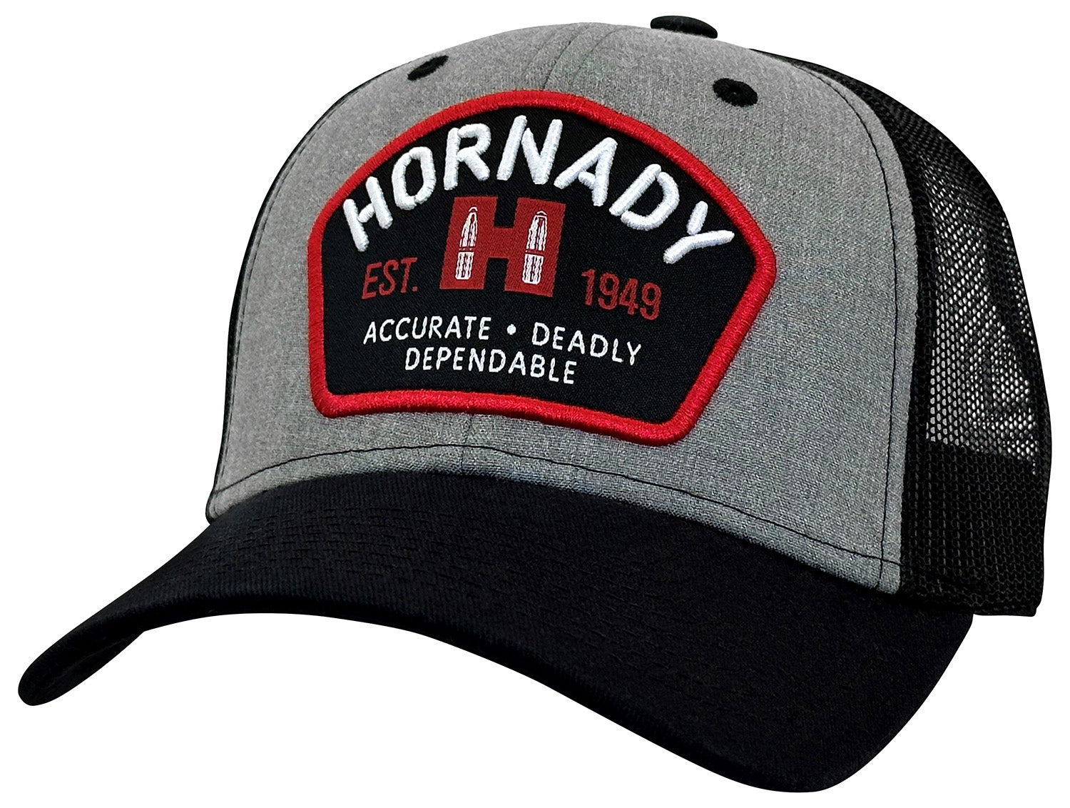 Hornady Gear Gray Hornady Logo Patch Model 30220