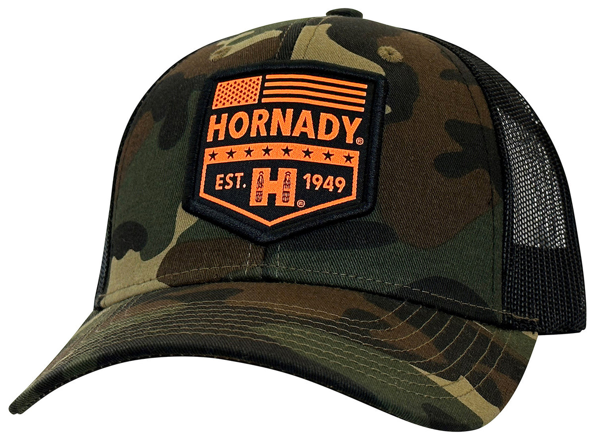 Hornady 30460 Branded Camo White Patch
