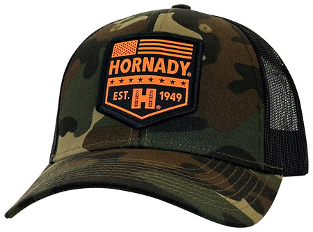 Hornady 30460 Branded Camo White Patch