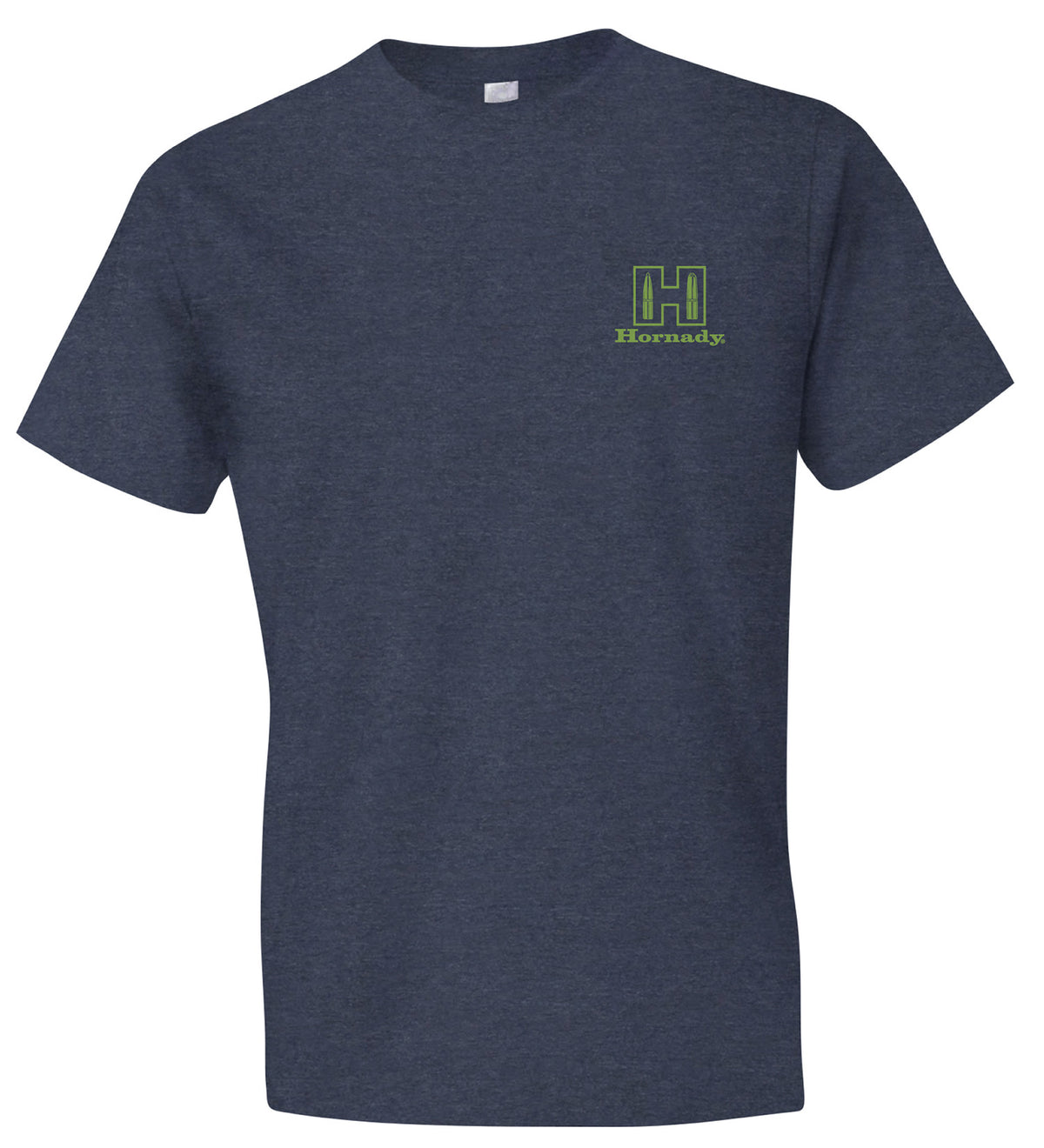 Hornady 30995 Indigo Logo Stamp Cotton T-Shirt Size 2XL