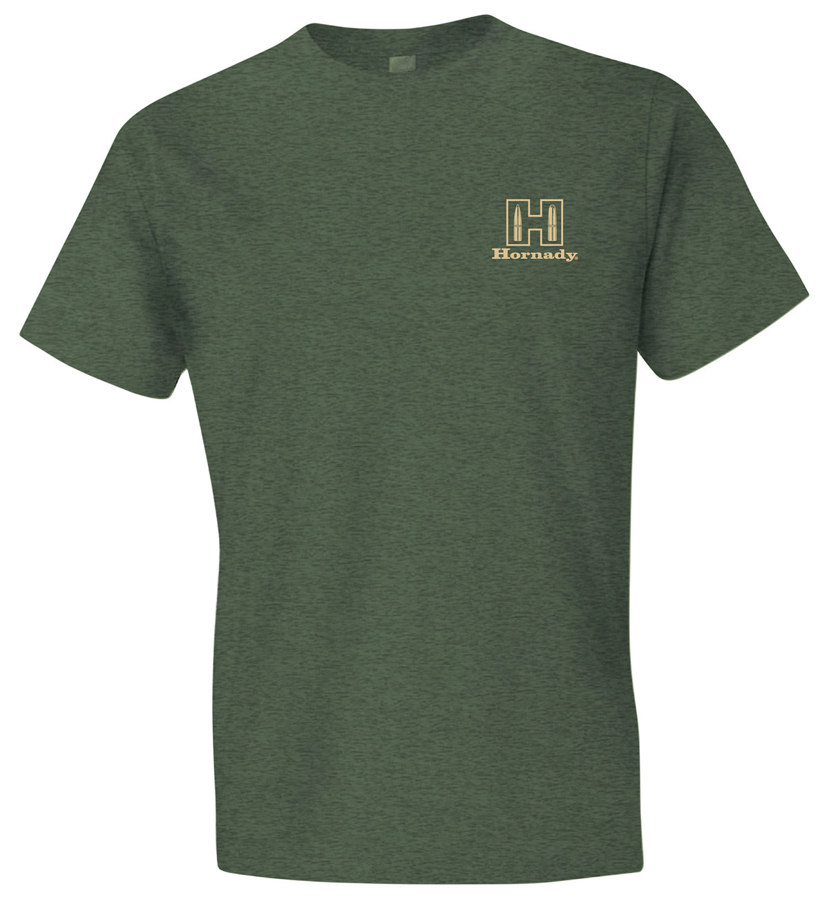 Hornady 31435 Military Green Logo Stamp Short Sleeve T-Shirt 2XL