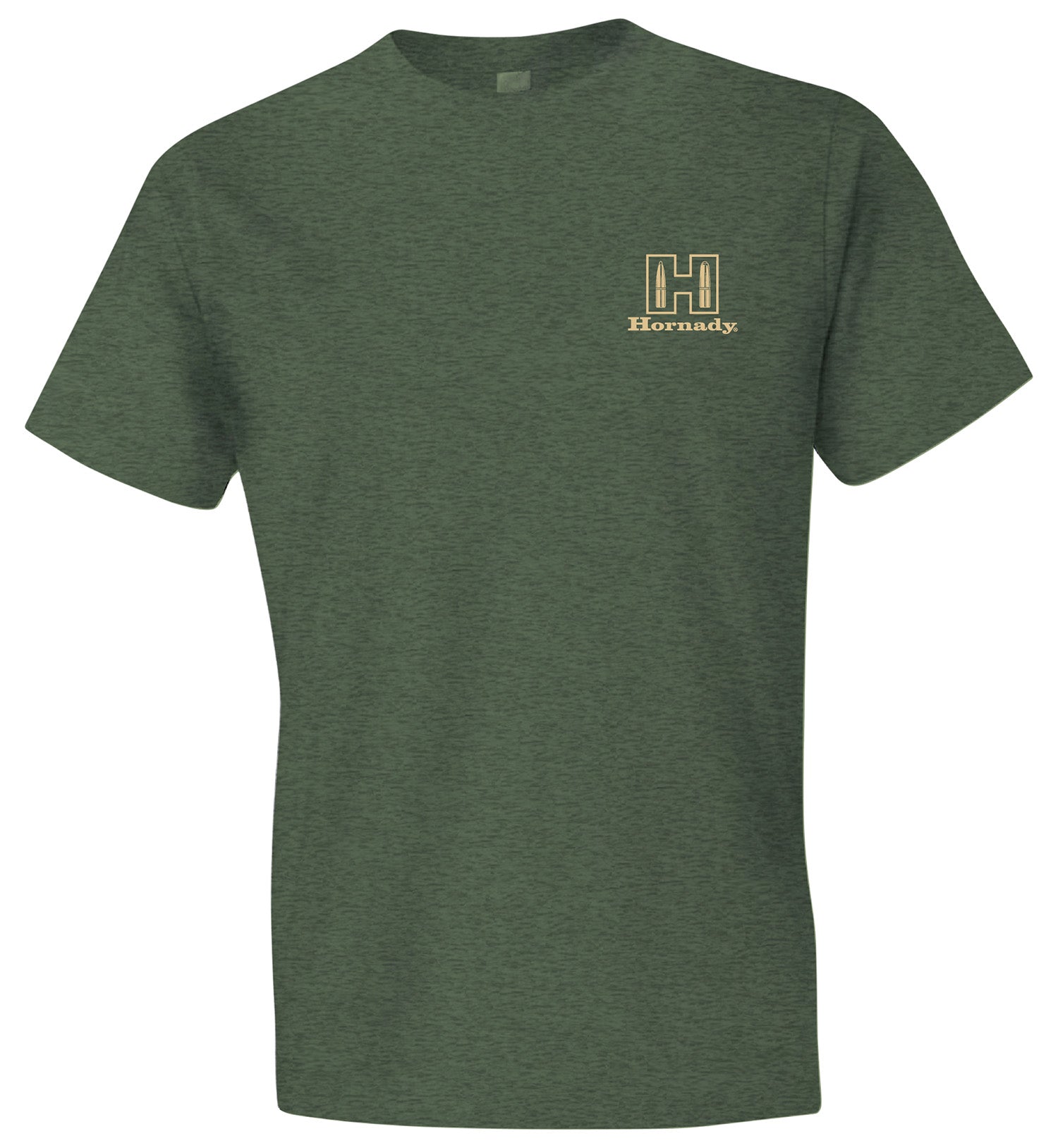 Hornady 31435 Military Green Logo Stamp Short Sleeve T-Shirt 2XL