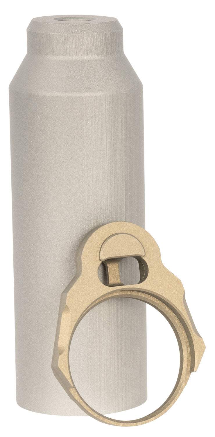 Q LLC Honey Badger Gray Buffer Tube Sleeve and End Plate Assembly