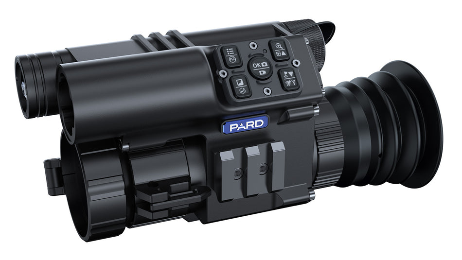 PARD FT34 LRF Thermal Clip-On Handheld Mountable 1x 35mm 384x288 50Hz Multi Reticle Laser Rangefinder Black