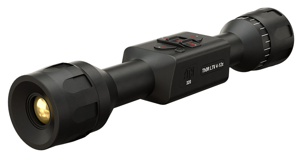 ATN Thor LTV Thermal Scope Black 4-12x 25mm 320x240 Illuminated Multi Reticle HD Display