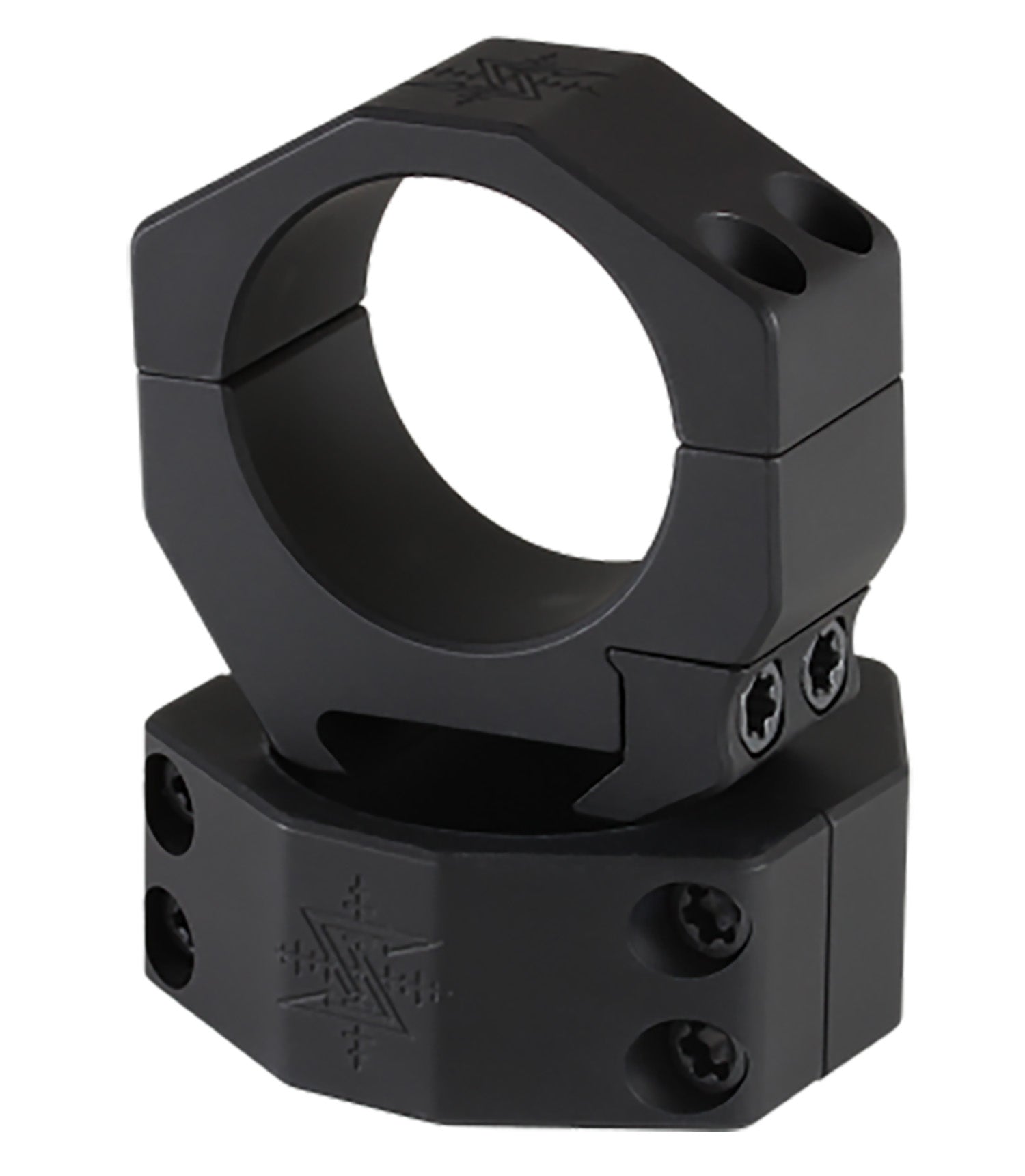 Seekins Precision 0010630010 Matte Black 34mm Extra High Picatinny Scope Rings