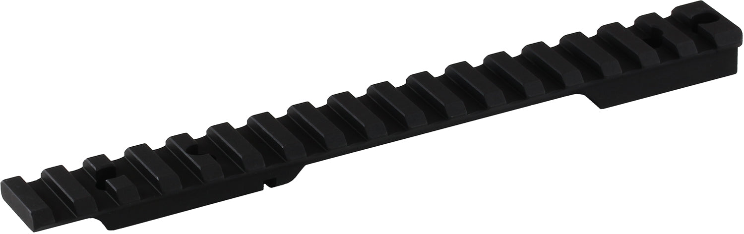 Seekins Precision Remington 700 SA 0 MOA Picatinny Scope Base Black Anodized #6-48 Screws