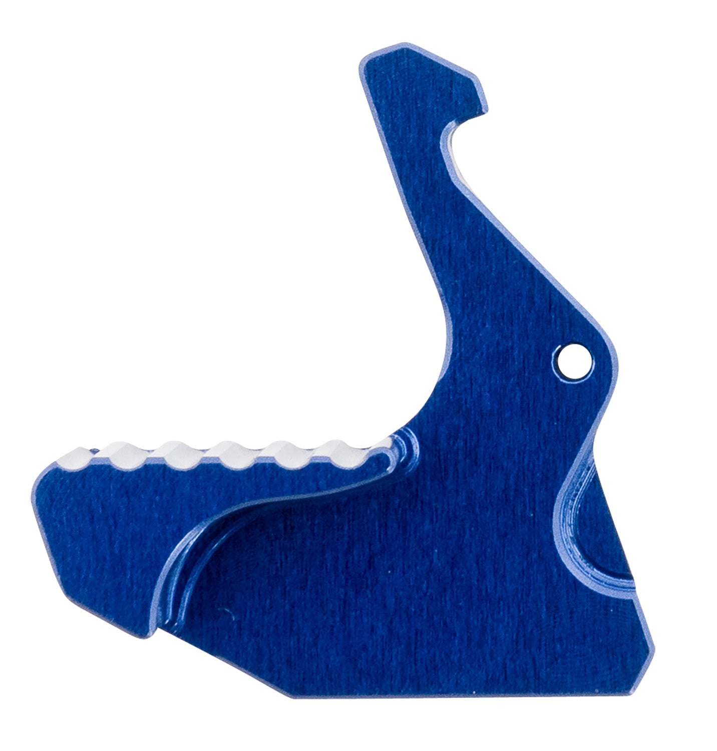 Rise Armament RA212GIBLU Patriot Blue Anodized Aluminum Extended Charging Handle Latch for Mil-Spec AR