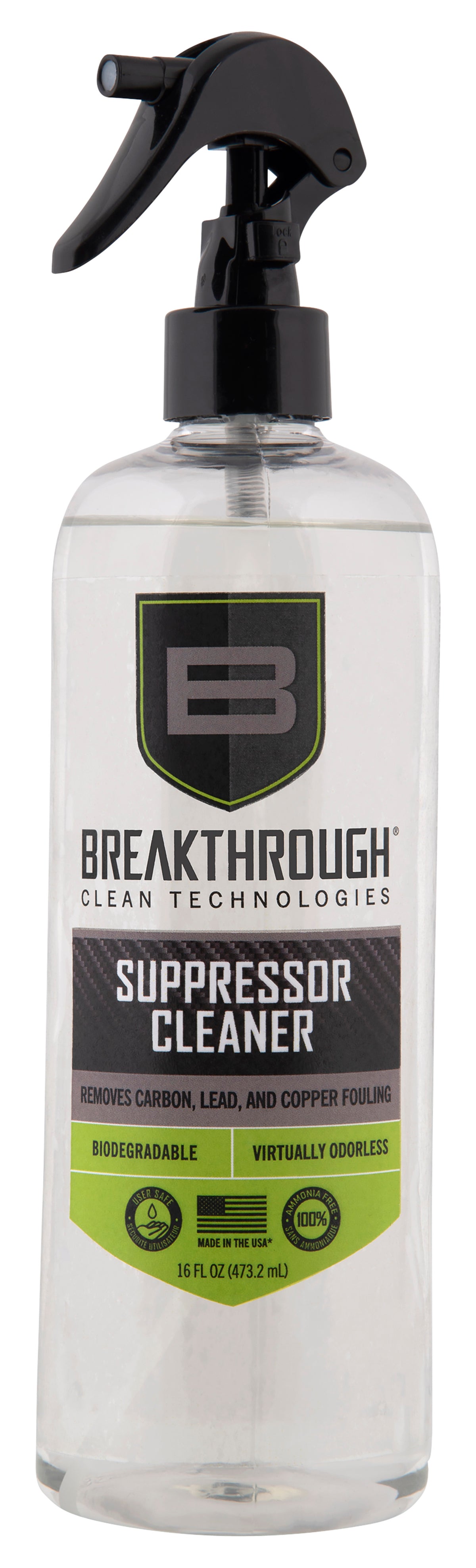 Breakthrough Clean 16 oz Water-Based Suppressor Cleaner BTSC16OZ