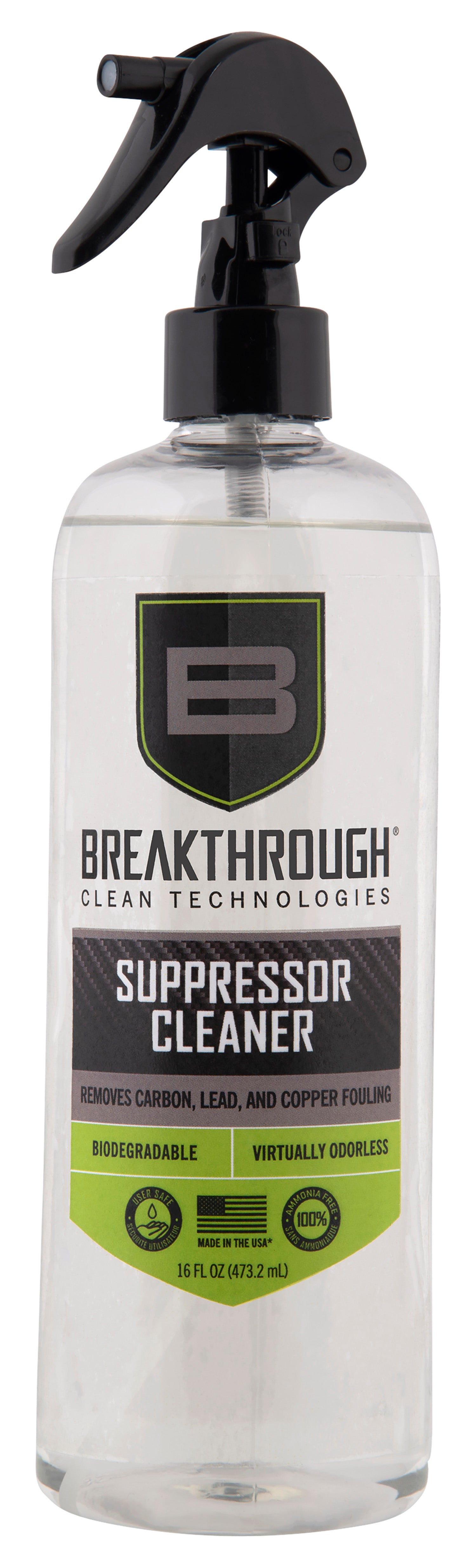 Breakthrough Clean 16 oz Water-Based Suppressor Cleaner BTSC16OZ