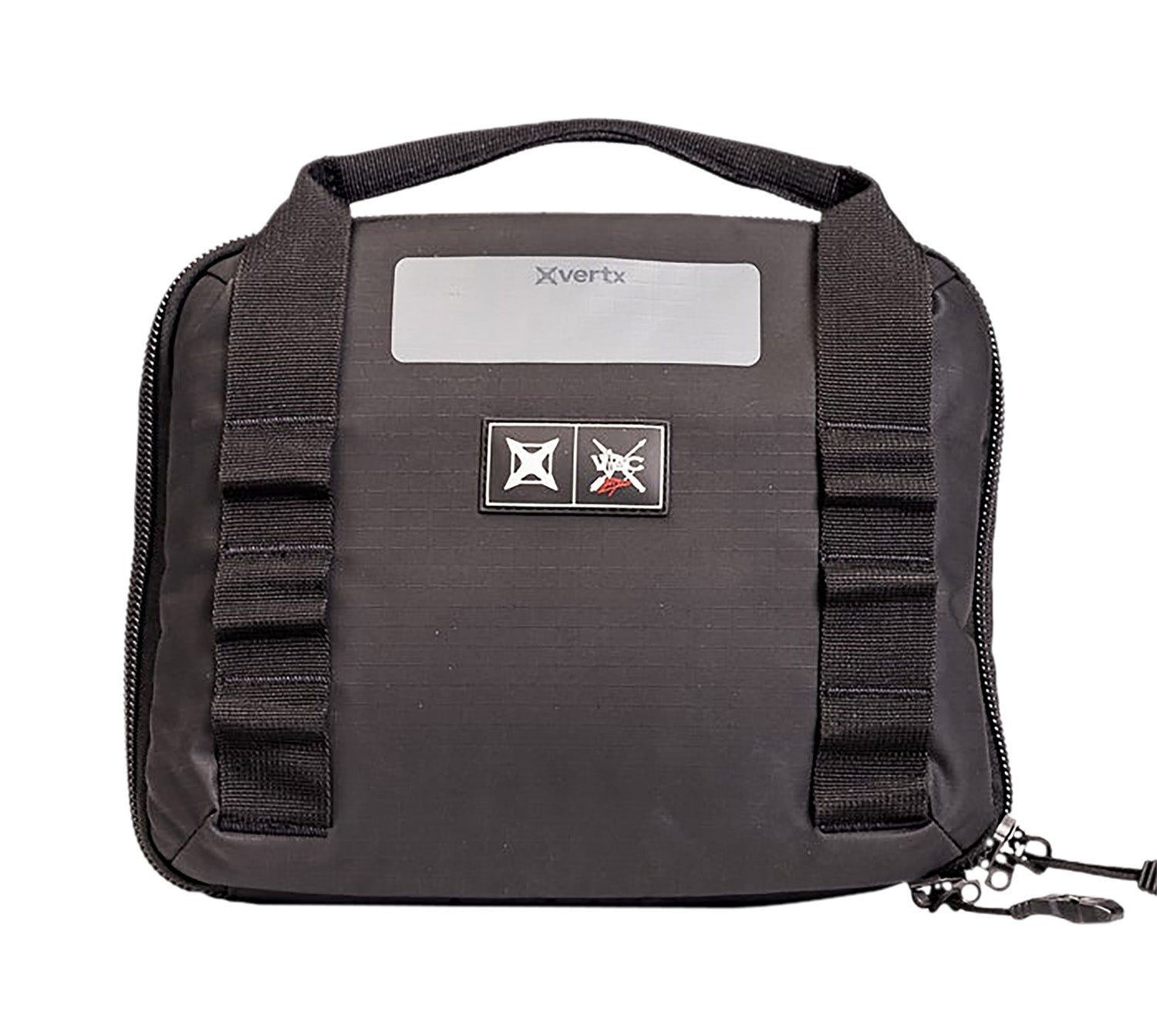 Vertx VTX5709 Black 420D Nylon VTAC Single Pistol Case for 2 Handguns and Extra Magazines