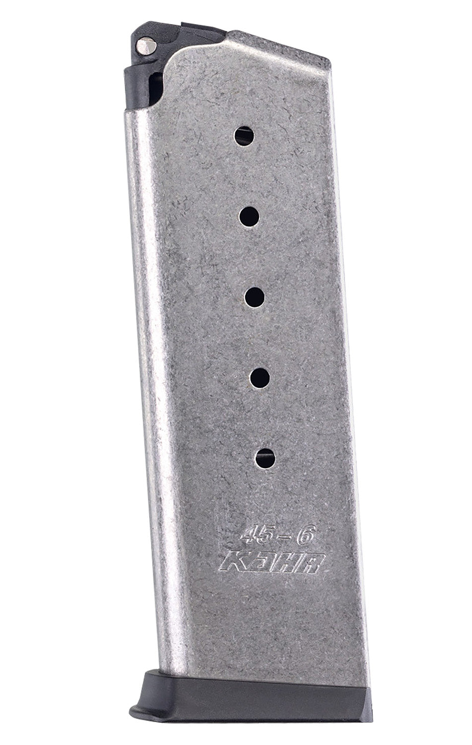 Kahr Arms OEM Stainless .45 ACP 6-Round Handgun Magazine for KP/CW Pistols