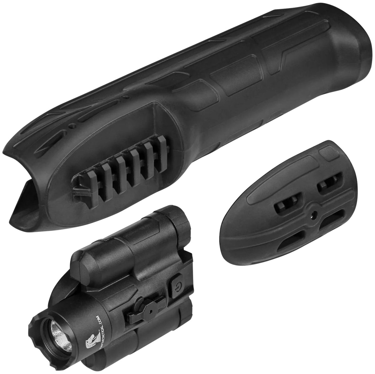 Adaptive Tactical EX Performance 300-Lumen Light Forend Black Polymer Mossberg 500 590 88 AT02901