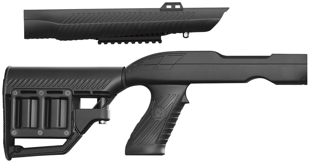 Adaptive Tactical Tac-Hammer RM4 Takedown Black Synthetic Adj. Stock Magazine Storage Ruger 10/22 Takedown AT02020