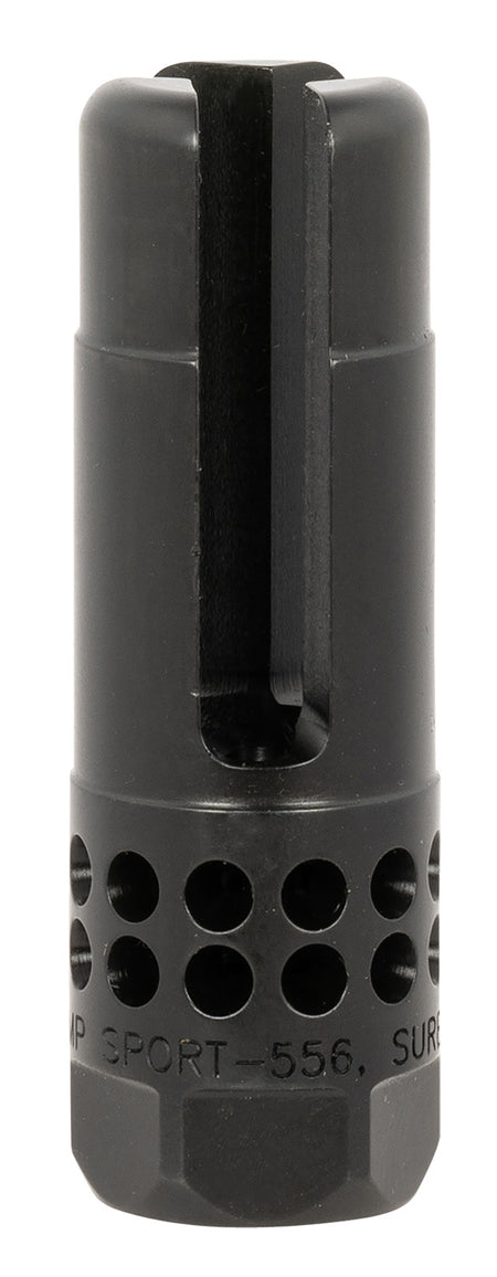 SureFire WARCOMPSPORT5561228 Flash Hider for AR/M4, 5.56mm, Open Tine, 1/2"-28, Chromoly