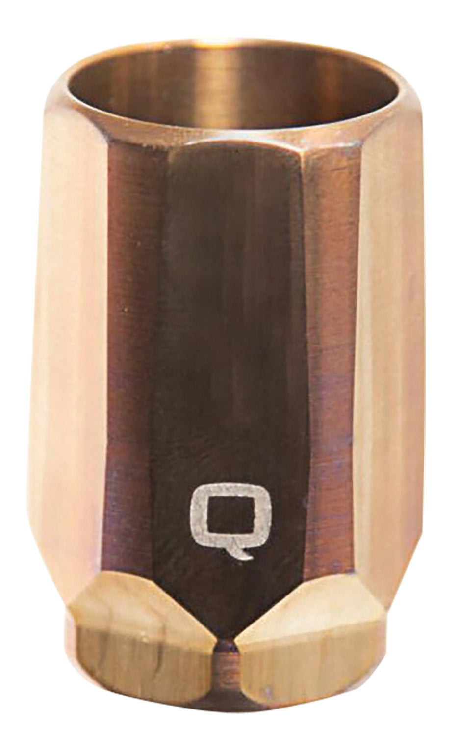 Q LLC Cherry Bomb Muzzle Brake Whistle Tip Blast Mitigation Device Copper 1.16" D
