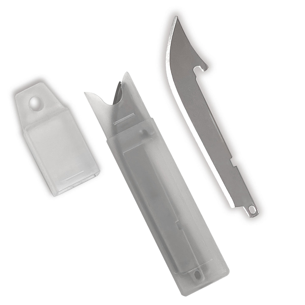 AccuSharp 742C 6-Count 3.50" Stainless Steel Razor Knife Replacement Blades