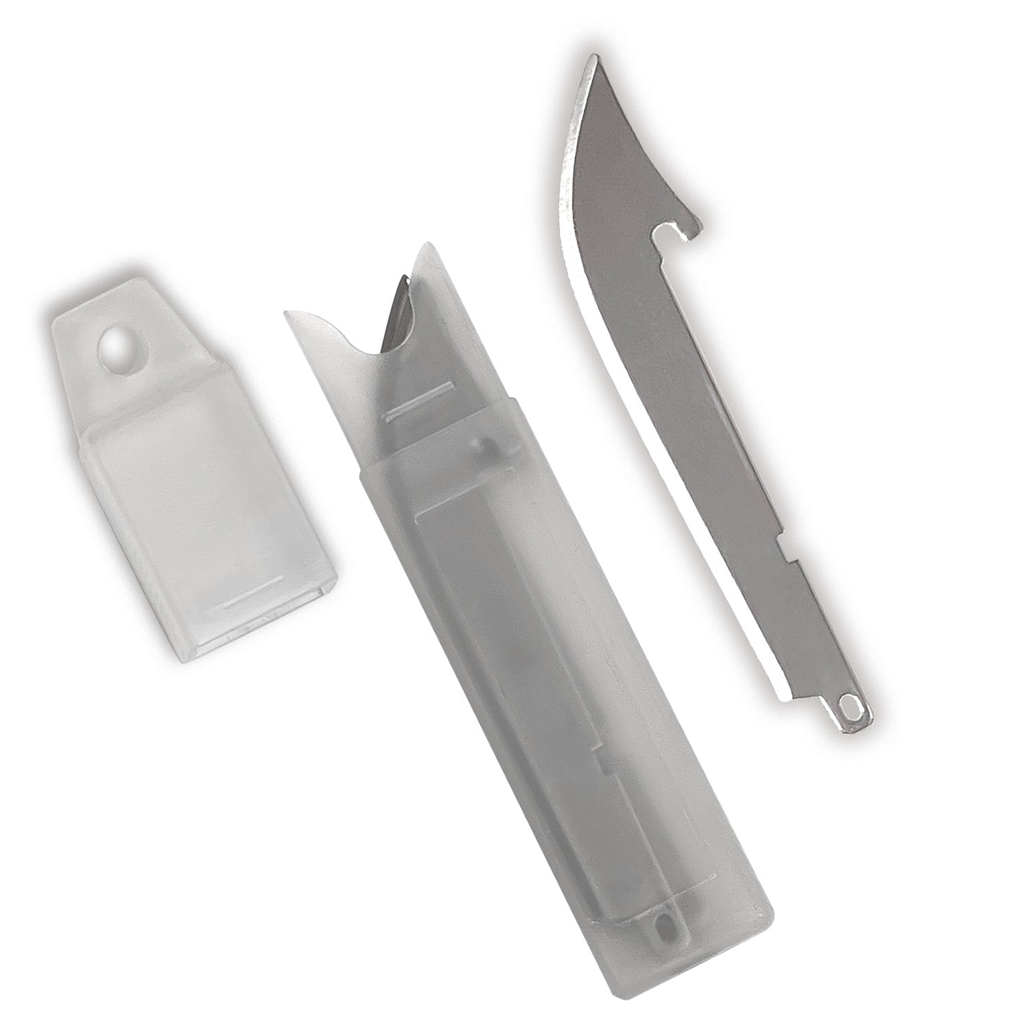 AccuSharp 742C 6-Count 3.50" Stainless Steel Razor Knife Replacement Blades