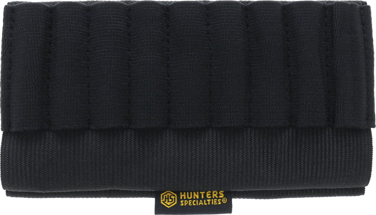 Hunters Specialties 00687 Rifle Stock Elastic Shell Carrier Black 9 Cartridges