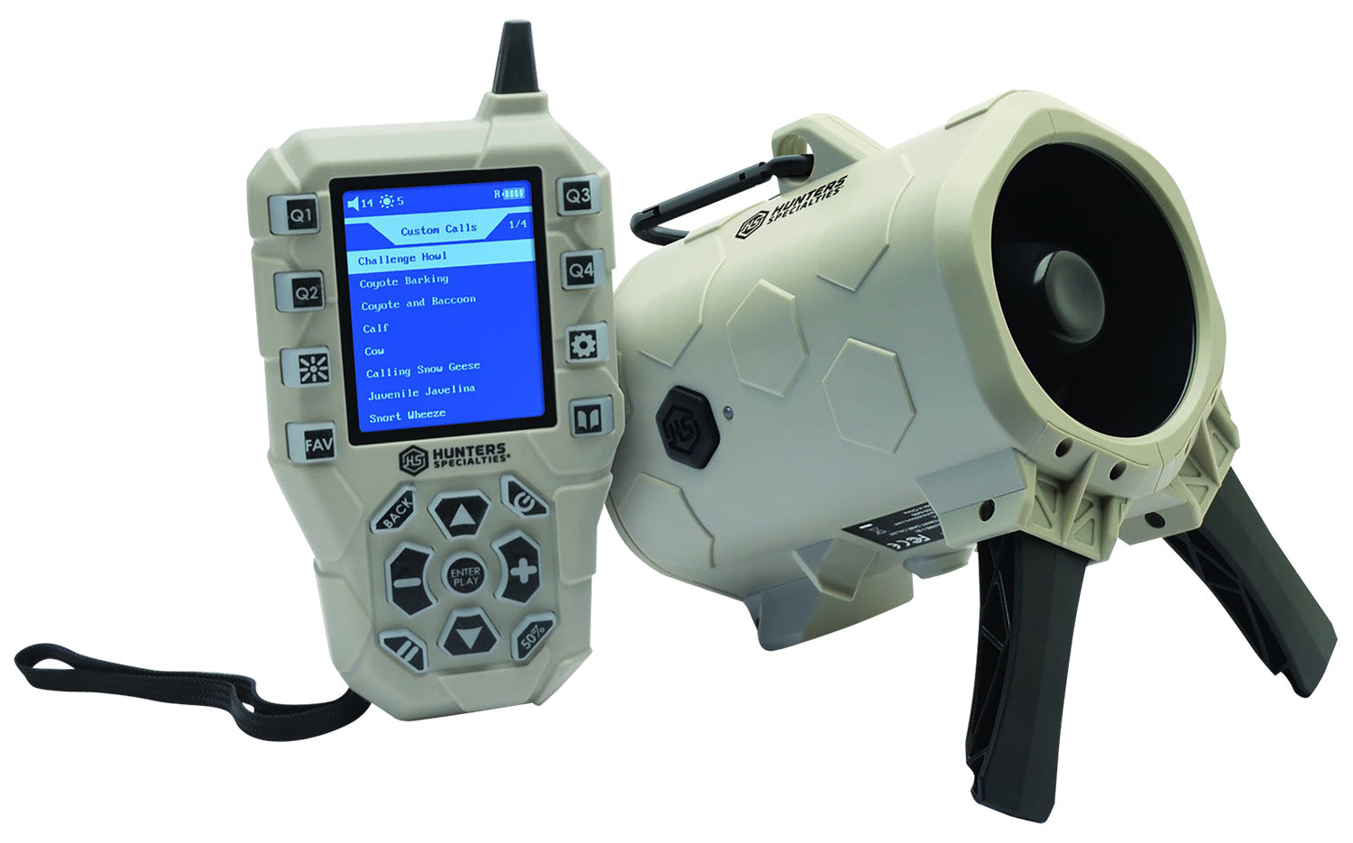 Johnny Stewart Executioner JSRGC Electronic Game Call - 100 Calls, Sequential Play & Remote, Green